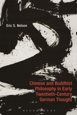 Nelson - Chinese and Buddhist Philosophy in Early Twentieth-Century German Thought