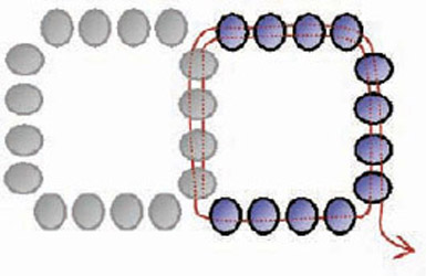 FIGURE 2 Row 1 Units 3-6 Repeat Row 1 Unit 2 four times Pass through - photo 10