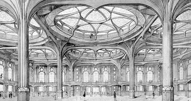 FIG 6 Anatole de Baudot project for a large hall perspective 1914 Anatole - photo 6