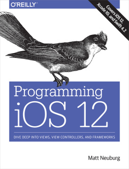 Neuburg - Programming iOS 12