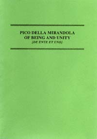 title Of Being and Unity De Ente Et Uno Mediaeval Philosophical Texts in - photo 1