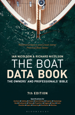 Nicolson Ian - The Boat Data Book