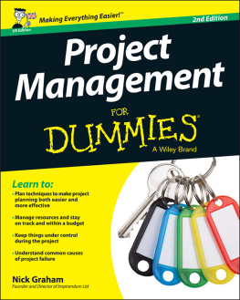 Nick Graham Project Management for Dummies