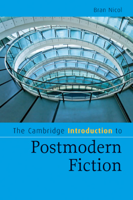 Nicol - The Cambridge Introduction to Postmodern Fiction