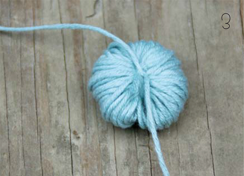 Now shake and roll the pompom between your hands Trim it to make it nice and - photo 12