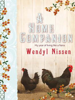 Nissen - A home companion: my year of living like my grandmother