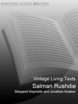 Noakes Jonathan Salman Rushdie: Midnights children, Shame, the satanic verses