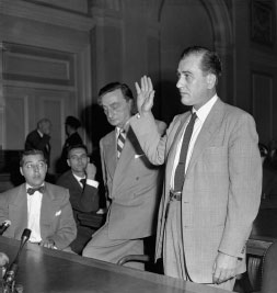 Swearing to tell the truth to the House Committee on Un-American Activities - photo 18