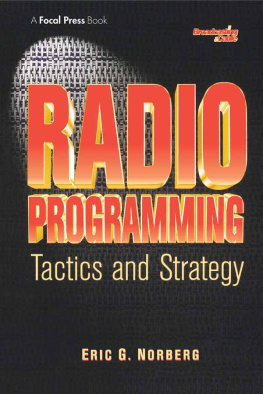 Norberg - Radio programming tactics and strategy