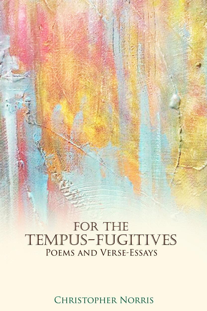 For the Tempus-Fugitives - Poems and Verse-Essays - image 1