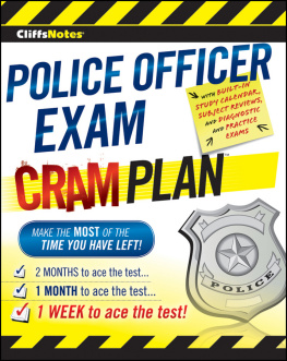 Northeast Editing - CliffsNotes Police Officer Exam Cram Plan