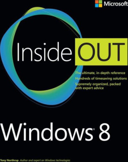Northrup - Windows 8 Inside Out