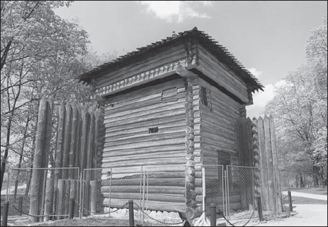 The tower of Bratski Ostrog This was part of a structure built by Cossacks in - photo 3