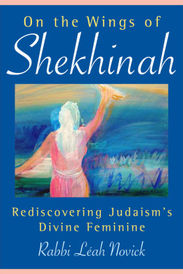 Novick On the Wings of Shekhinah: Rediscovering Judaisms Divine Feminine