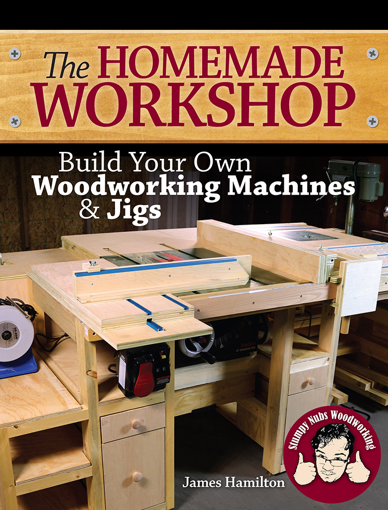 The HOMEMADE WORKSHOP Build Your Own Woodworking Machines Jigs James - photo 1