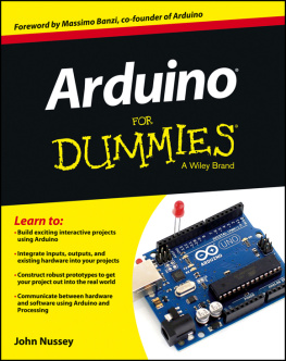 Nussey - Arduino For Dummies