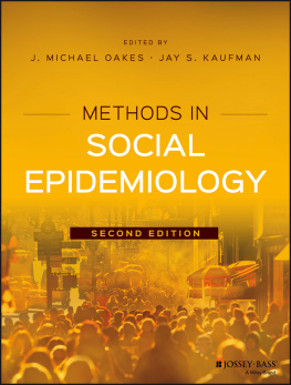 Oakes J. Michael - Methods in Social Epidemiology