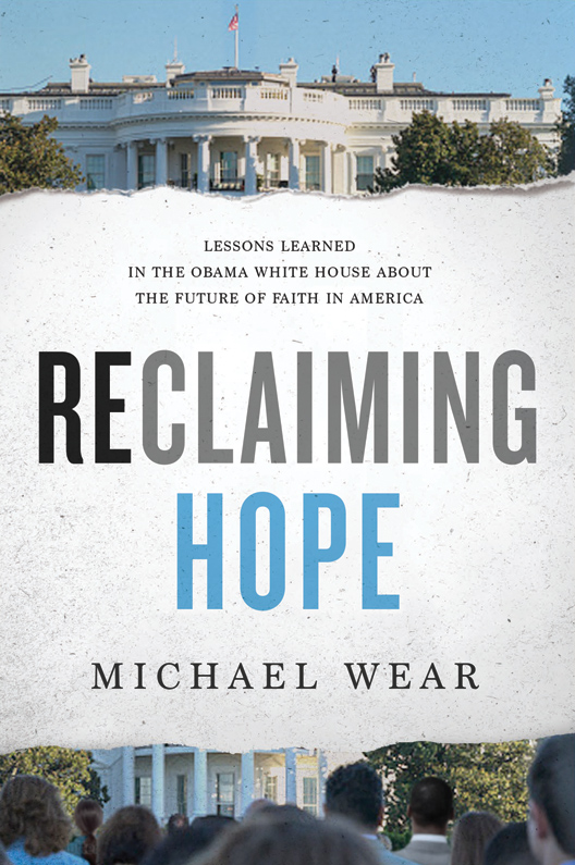 PRAISE FOR RECLAIMING HOPE This is an important and extremely timely book It - photo 1