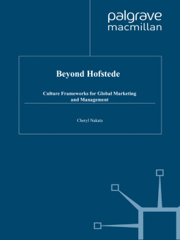 Cheryl Nakata Beyond Hofstede: Culture Frameworks for Global Marketing and Management