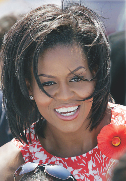 Many years later as First Lady Michelle Obama demonstrates the same innate - photo 5