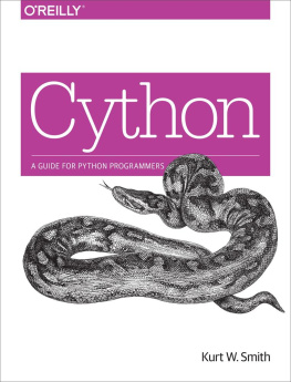 Smith Cython: a guide for Python programmers