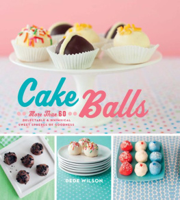 Wilson Cake Balls