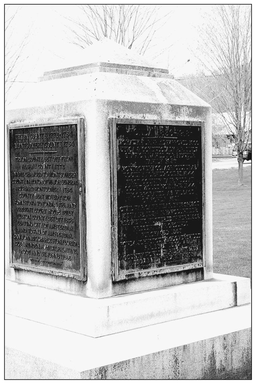 Three monuments have been erected on the grounds of the old courthouse at - photo 6