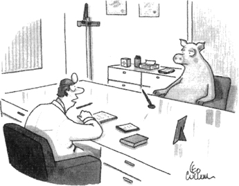 In my practice I prefer to treat the whole hog The New Yorker Collection - photo 3