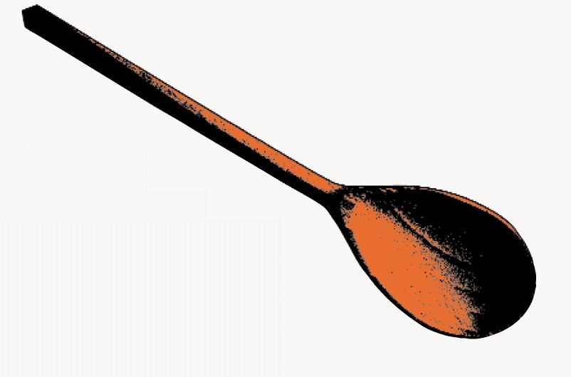 A sturdy wooden spoon with a long handle is best to ensure your hands are not - photo 4