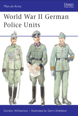 Williamson - World War II German Police Units