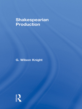 Wilson Knight - Shakespearian Production V 6