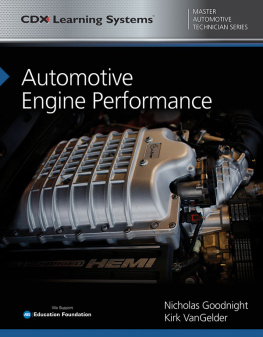 Nicholas Goodnight - Automotive Engine Performance: CDX Master Automotive Technician Series