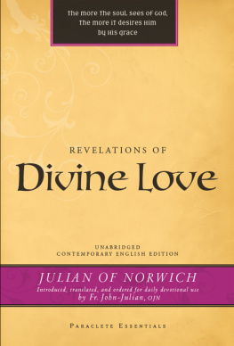 of Norwich Julian - Revelations of Divine Love