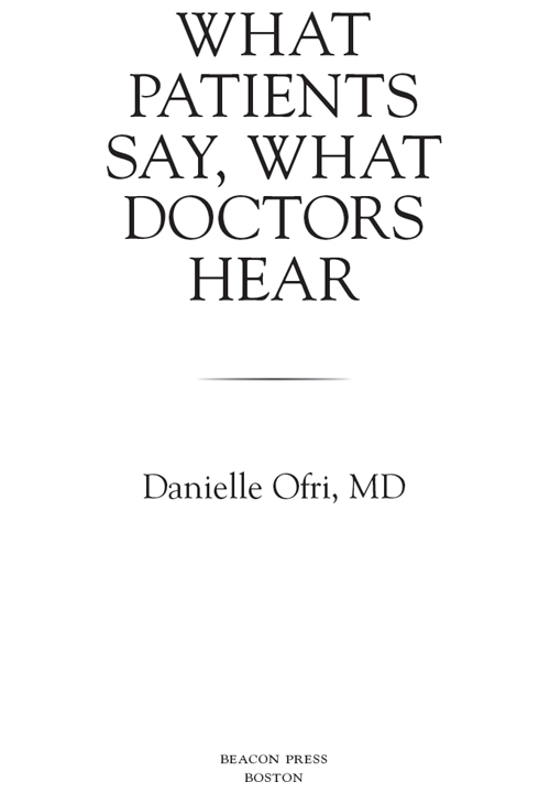 What Patients Say What Doctors Hear - image 3