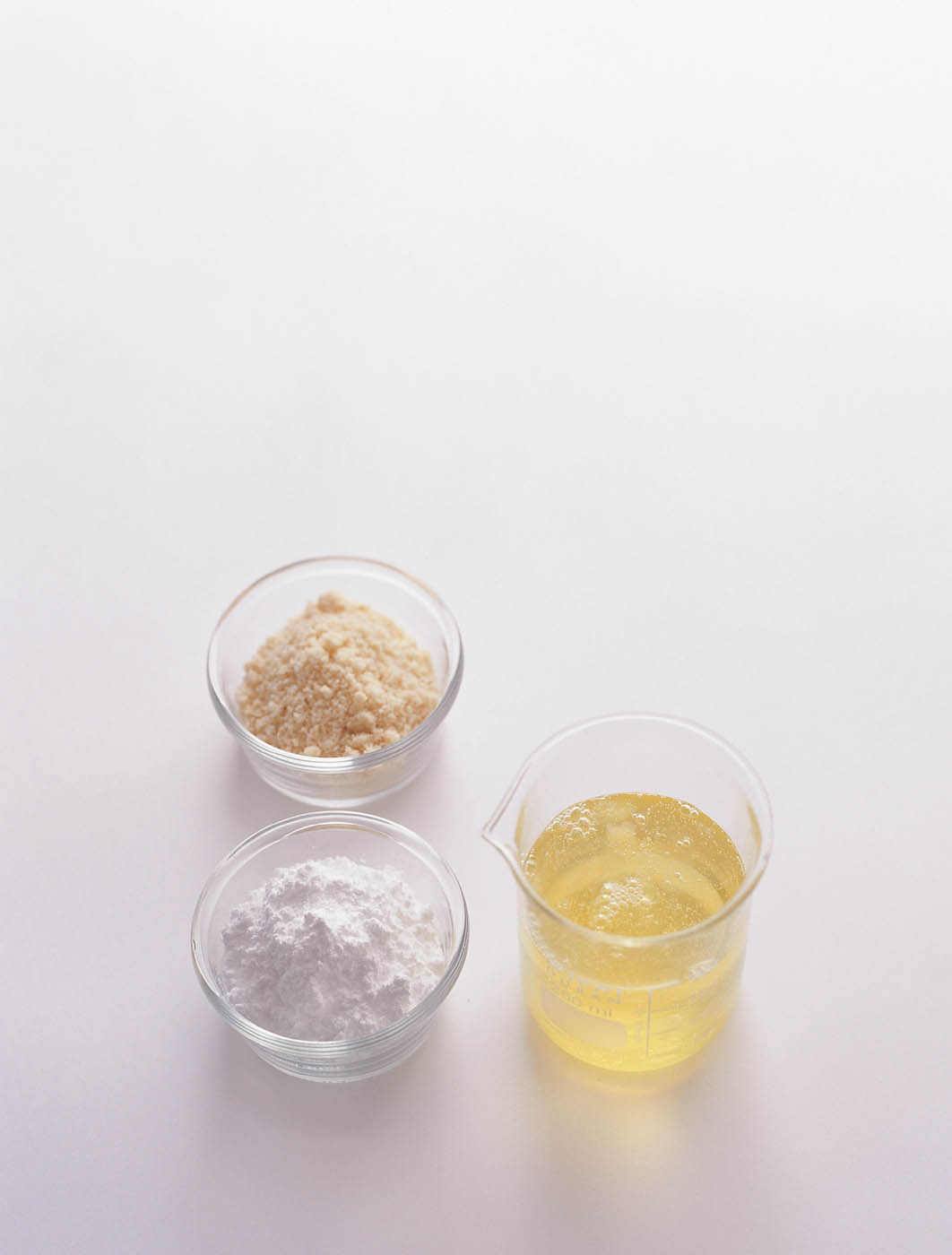 THE THREE MAJOR INGREDIENTS FOR MAKING MACARONS GROUND ALMONDS POWDERED - photo 6