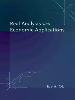 Ok - Real Analysis with Economic Applications