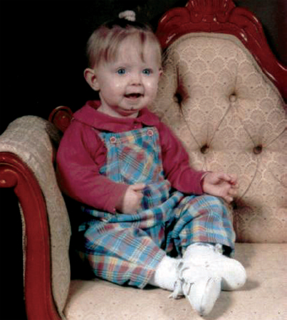 Me at one year old 1998 With my half-sisters Charlotte right and Stacey - photo 3