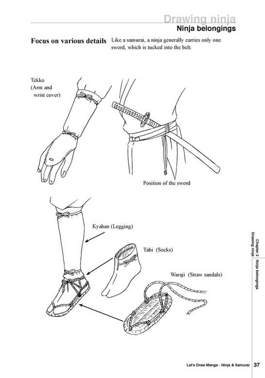 Lets Draw Manga Ninja Samurai - photo 38
