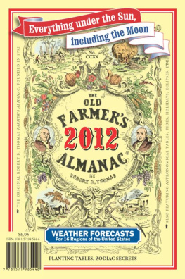 Old Farmers Almanac The Old Farmers Almanac 2012