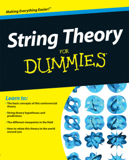 Andrew Zimmerman Jones String Theory For Dummies