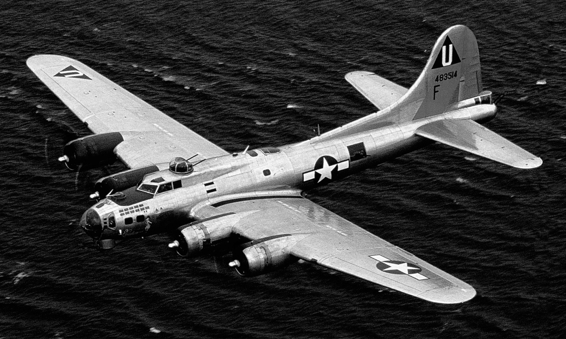 The Plane A 15-ton 4-engine B-17 The fact was they were lost somewhere in - photo 4