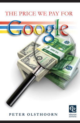 Olsthoorn - The Price We Pay for Google