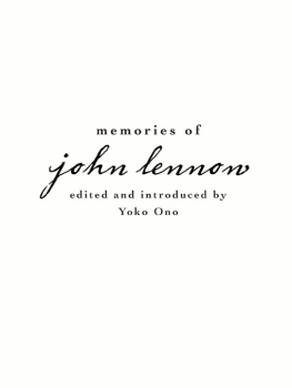 Ono - Memories of John Lennon