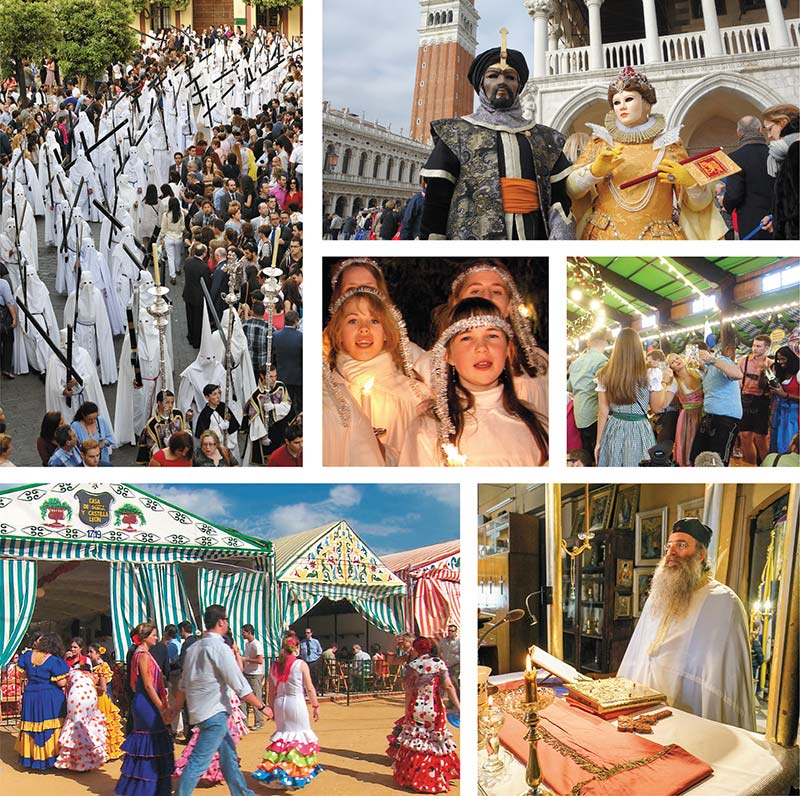 HOLY WEEK White-robed penitents lead the massive marathon parades in Sevilla - photo 3