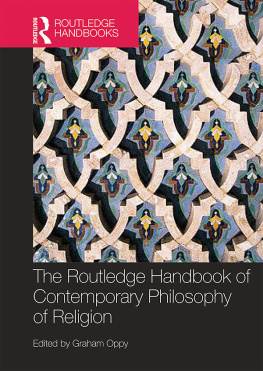 Oppy - The Routledge Handbook of Contemporary Philosophy of Religion