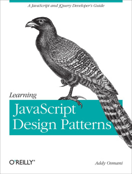 Osmani - Learning JavaScript Design Patterns