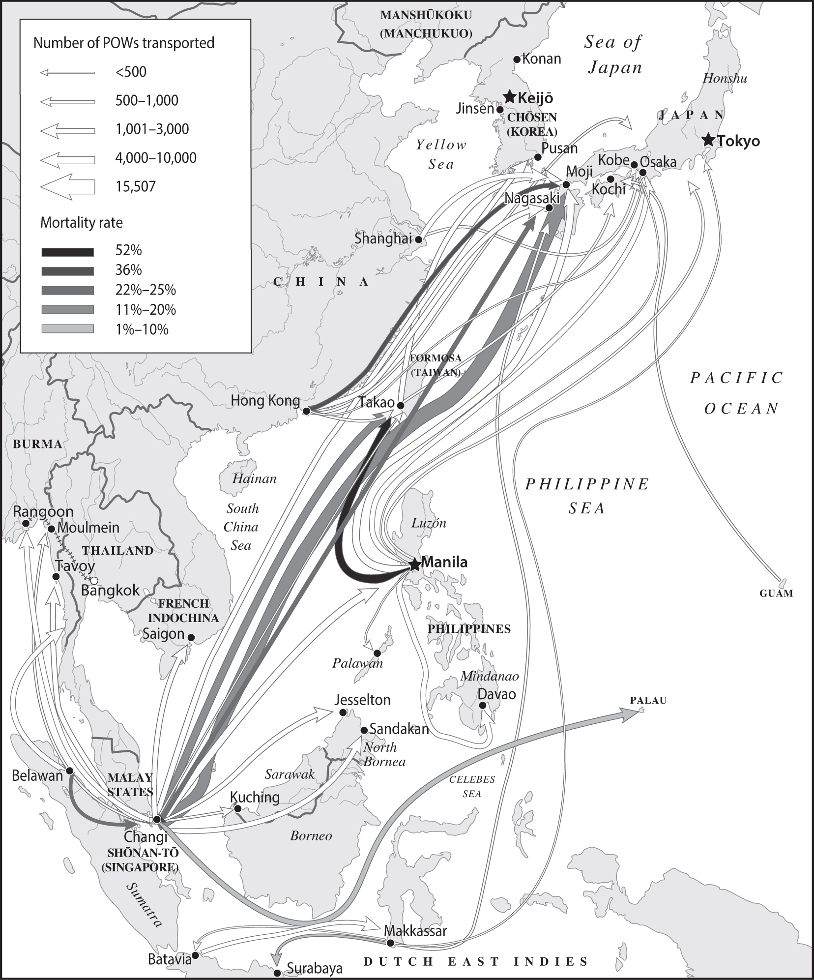 Transporting POWs across vast expanses In two days in December 1941 the - photo 4