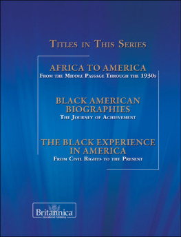 Wallenfeldt - Black American biographies: the journey of achievement