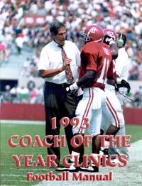 Page 1 1993 Coach of the Year Football Manual Edited by Earl Browning - photo 1