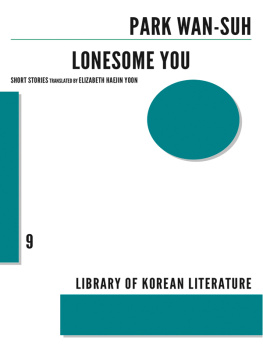 Wan-suh Park - Lonesome You